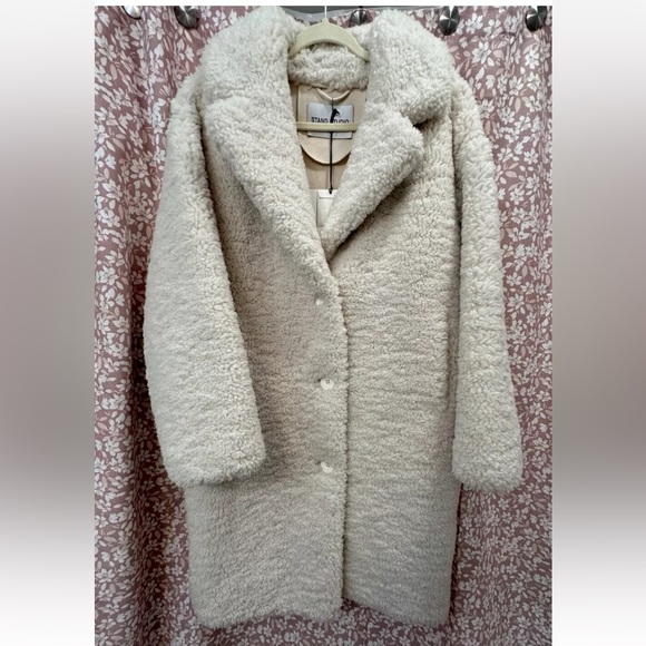 Stand Studio Anika coat Ivory M - Picture 3 of 7
